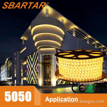 2835 5630 5730 5050 High Voltage Strip light 110 volt 220 volt IP65 RGB LED Flexible Strip